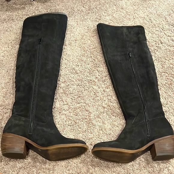 Lucky Brand Over the knee black boots. - Picture 1 of 6